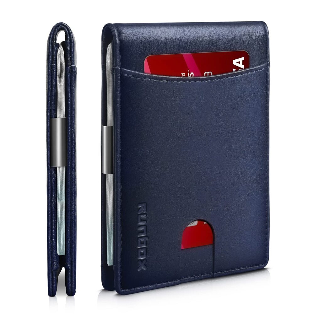 2561 Money Clip Slim Wallets RFID Blocking 11 Card Holder Minimalist Small